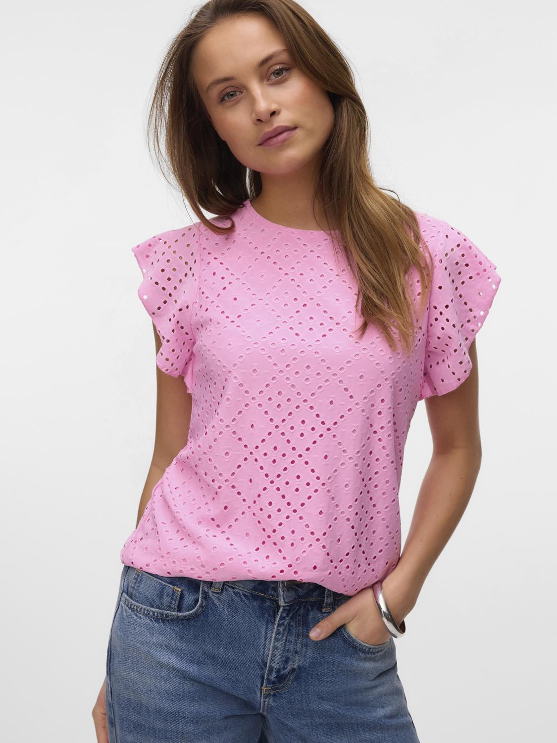VMTASSA T-Shirt - Bonbon - VERO MODA & VILA Bergvik